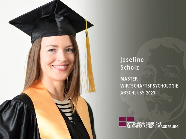 Josefine Scholz (BBA/Master Wirtschaftspsychologie-Abschluss 2023)
